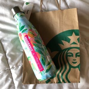 NWT Starbucks + Lilly Pulitzer + S'well